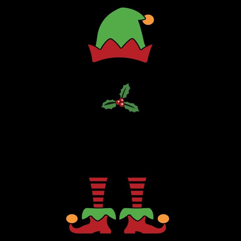 Mama Elf Niedliches lustiges passendes Weihnachtskostüm