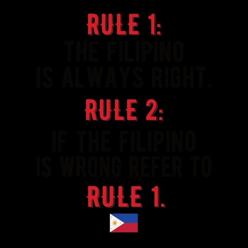 Fier drapeau philippin d’origine philippine