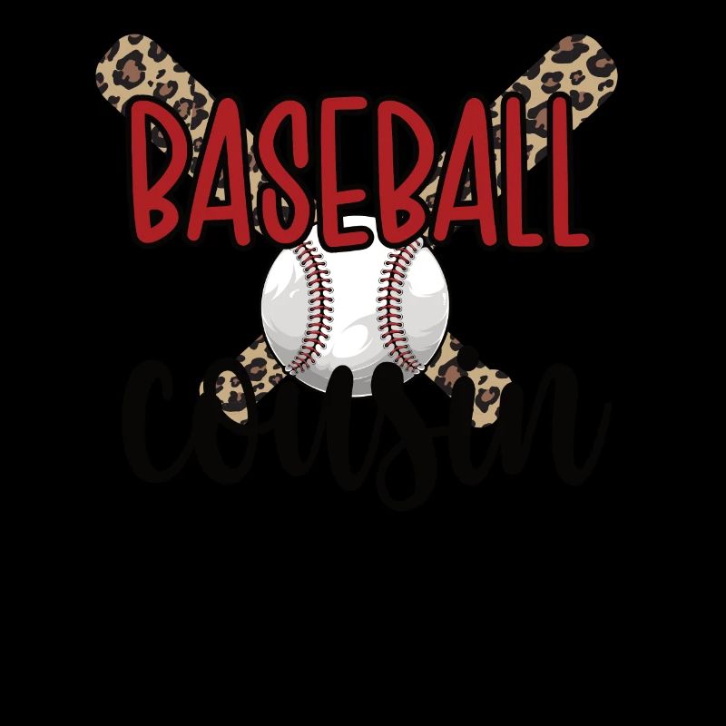 Stolzer Baseball-Cousin Eines Baseballspielers