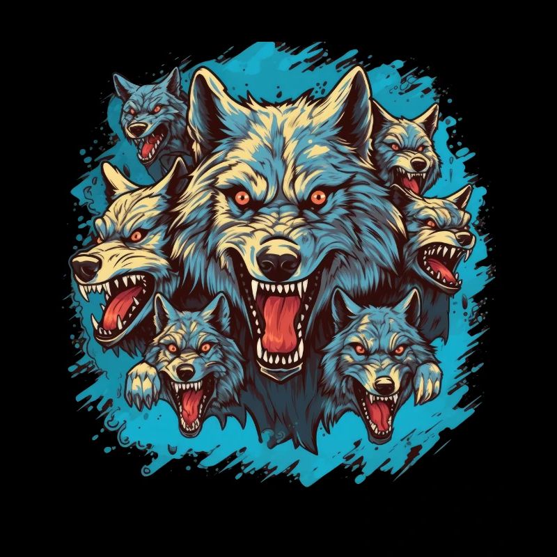 Dog Wolf Werewolf Cerberus Hellhound myth