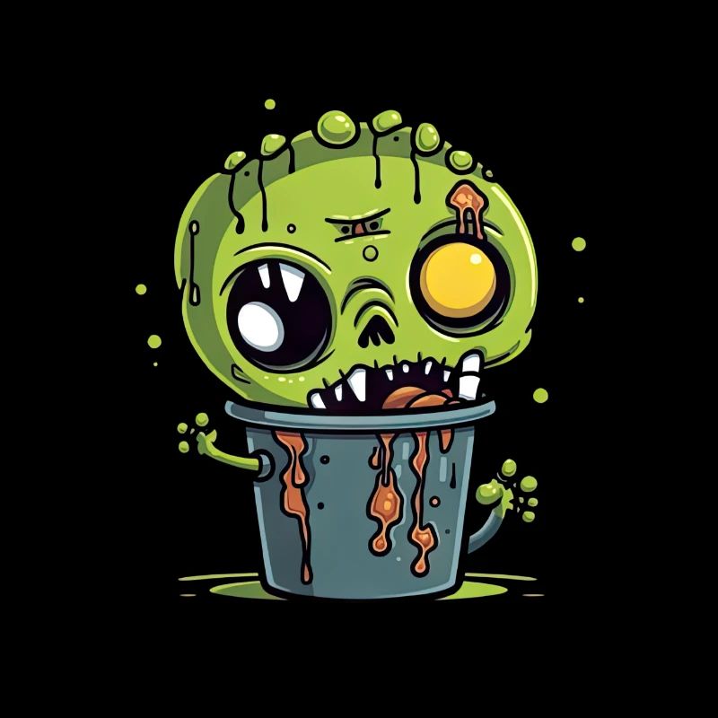 Halloween coffee mug - creepy coffee mug