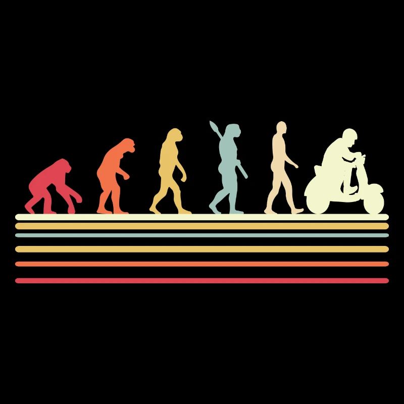 Evolution Scooter colorful