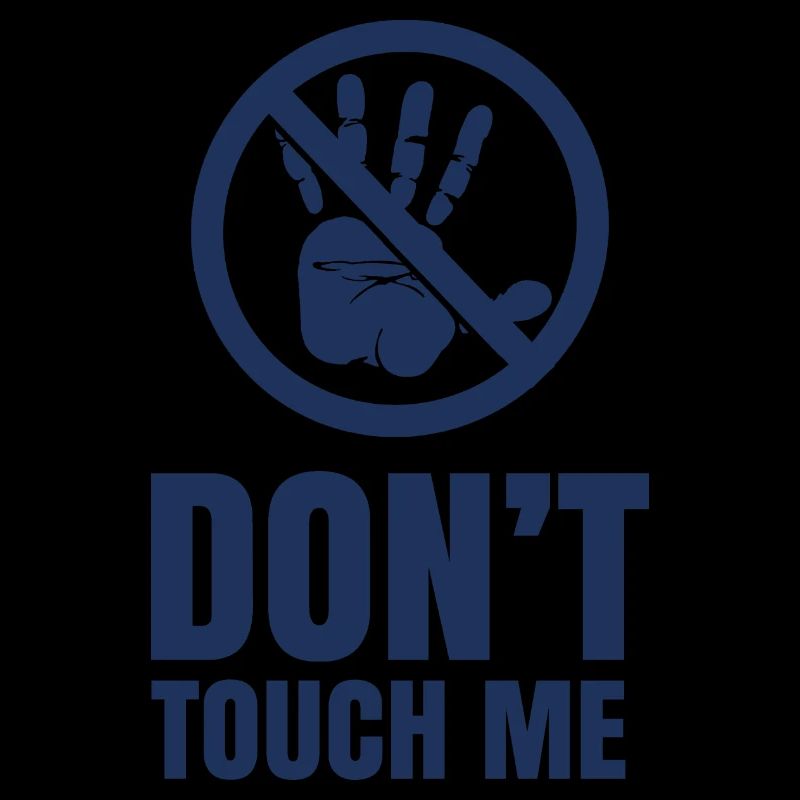 Ne touche pas à mes mains Ne touche pas Stop