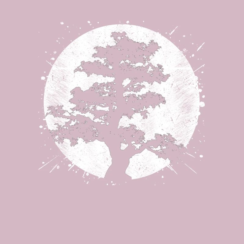 Meditative Japanese Buddha Tree