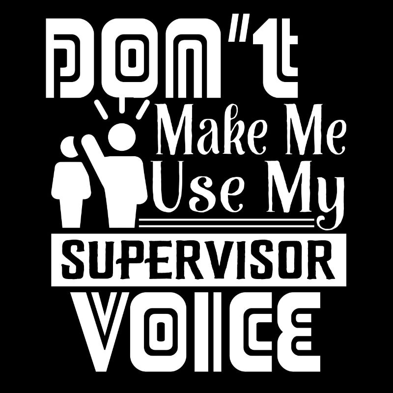Supervisor Lass mich nicht meine Supervisor-Stimme verwenden