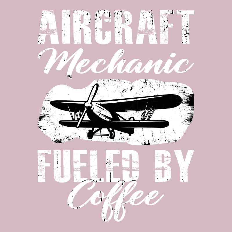 Flugzeugmechaniker Mechnaiker Kaffee Flugzeug Held
