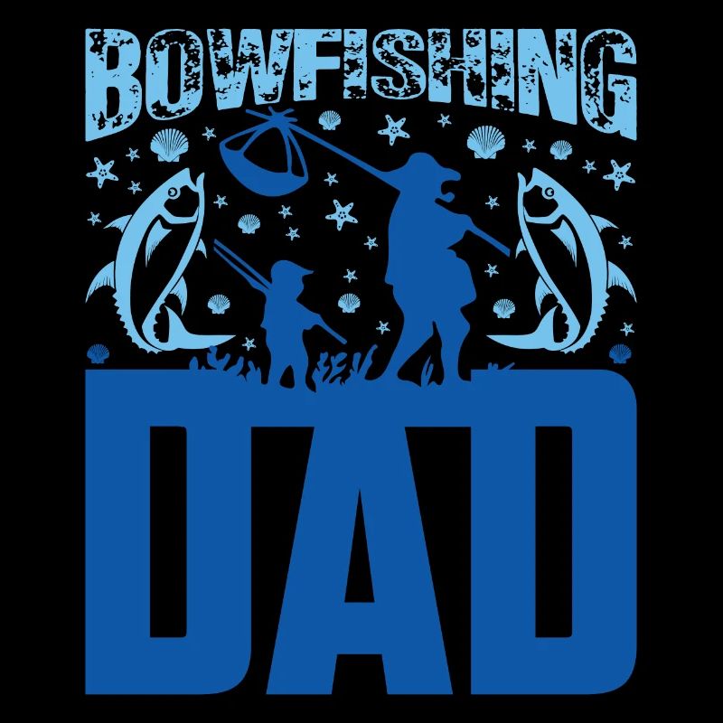 Bogenfischer Bogenfischen Bogenangeln Vater Papa