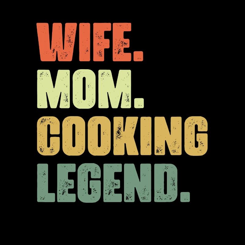 Widow Mom Funny professional cooking for