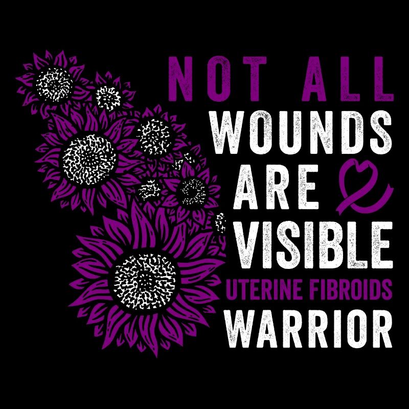 bewusstseGebärmutterfibroid-Kriegerin Unsichtbarer