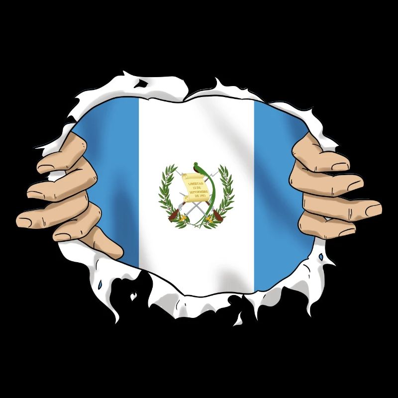 Guatemala drapeau guatémaltèque ADN I cadeau