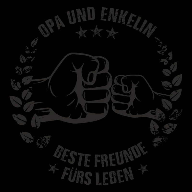 Opa und Enkelin