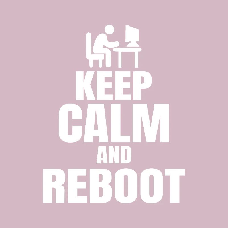 Admin Dites au programmeur administrateur Keep Calm Sys