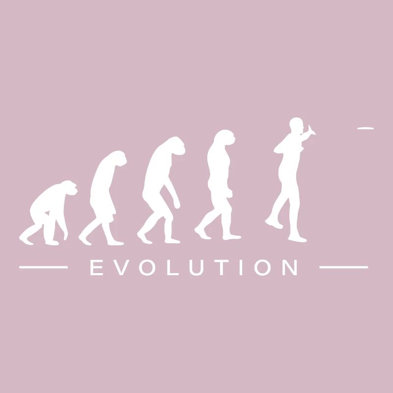 Discgolf Discgolfer Evolution Entwicklung