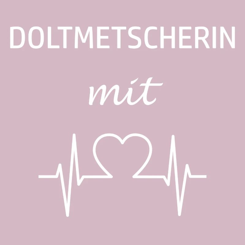 Dolmetscherin mit Herz