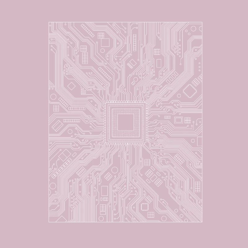 Circuit from the computer - board