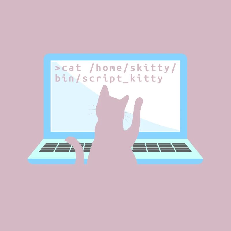 Cat as Programmer Coder Cat Owner