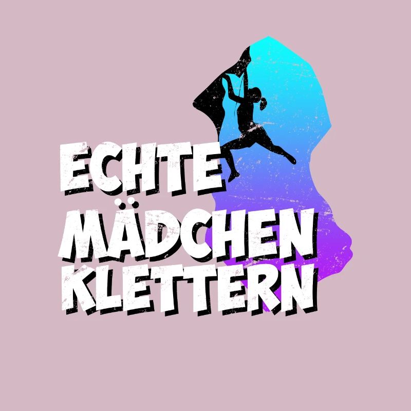 Echte Mädchen Klettern