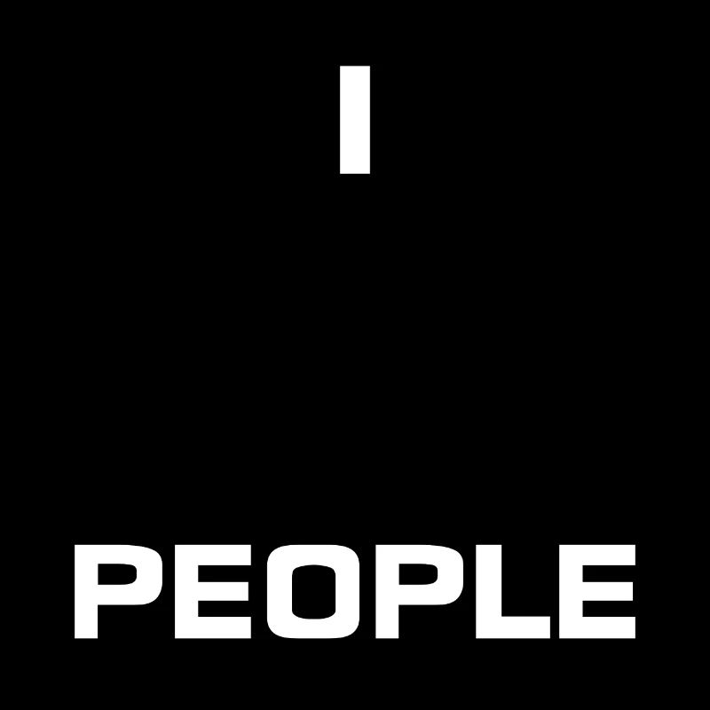 Déclaration d'idée de cadeau de t-shirt I Hate People