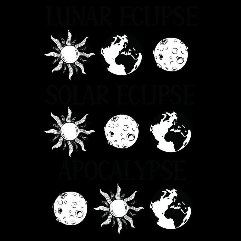 Éclipse lunaire Éclipse solaire Apocalypse