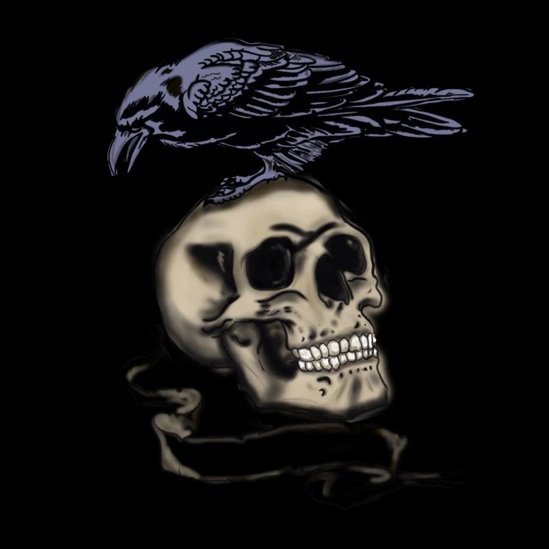 Raven Skull