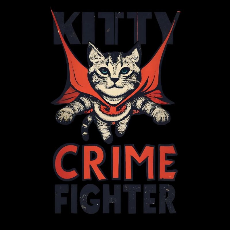 Katze Superheld