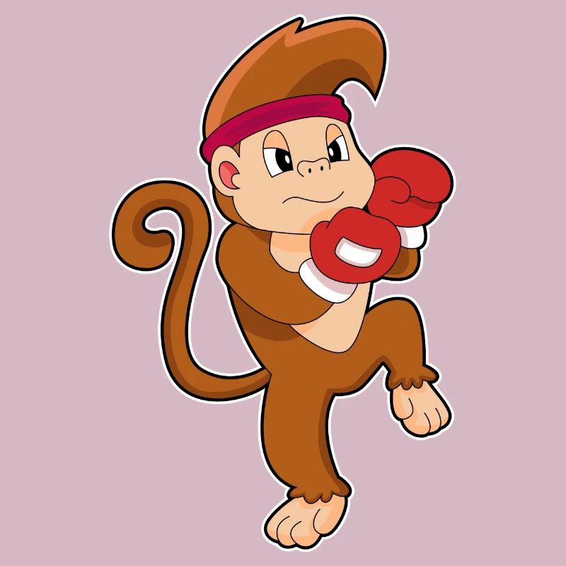 Monkey Boxer Boxing Gloves