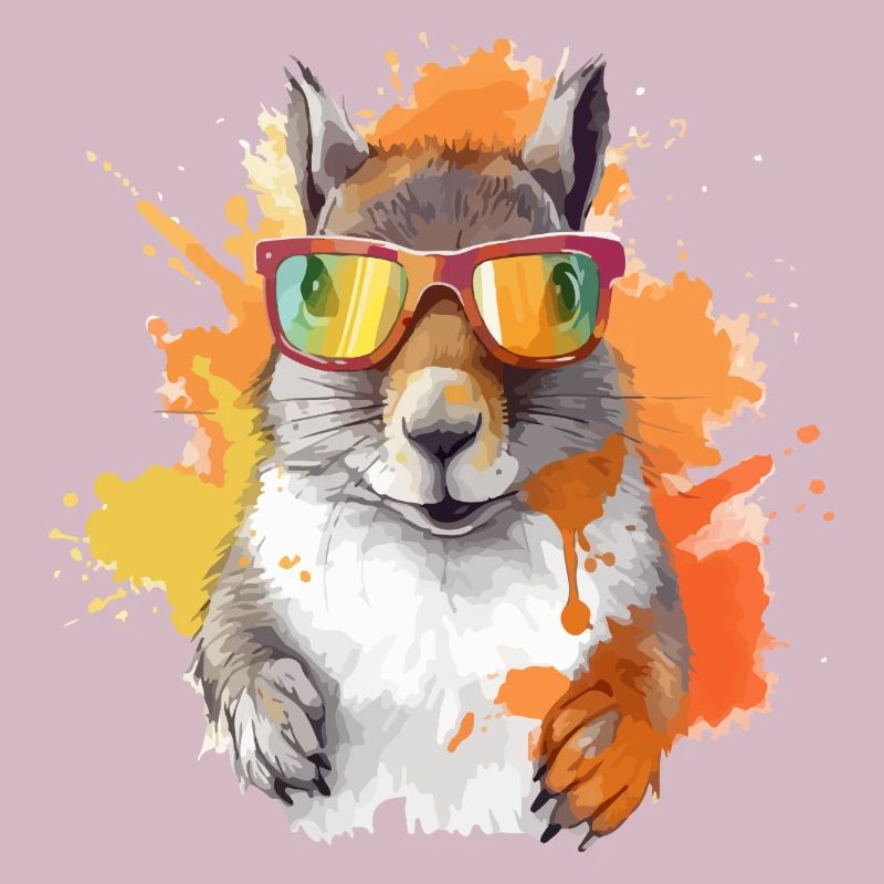 Tom the spectacled squirrel