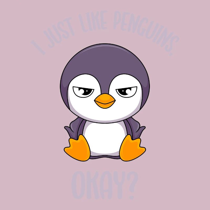 Penguin sarcasm I just like penguins grumpy