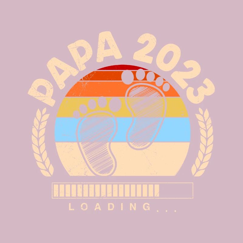 Papa 2023 loading Werdender Papa