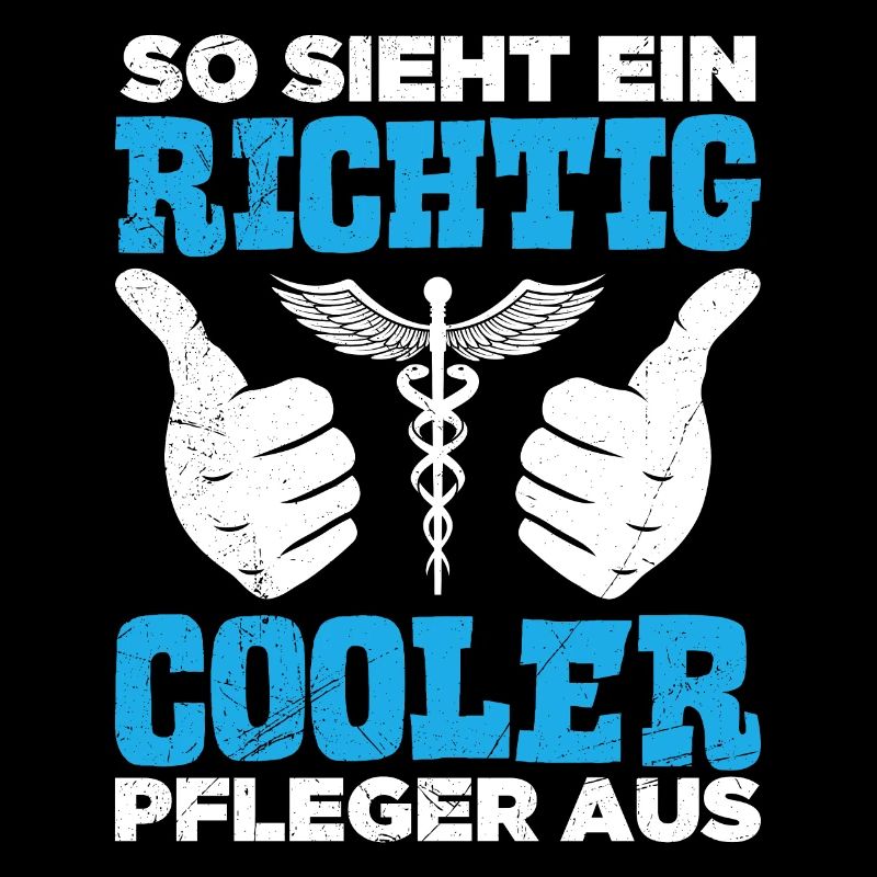 So sieht ein cooler Pfleger aus Altenpfleger