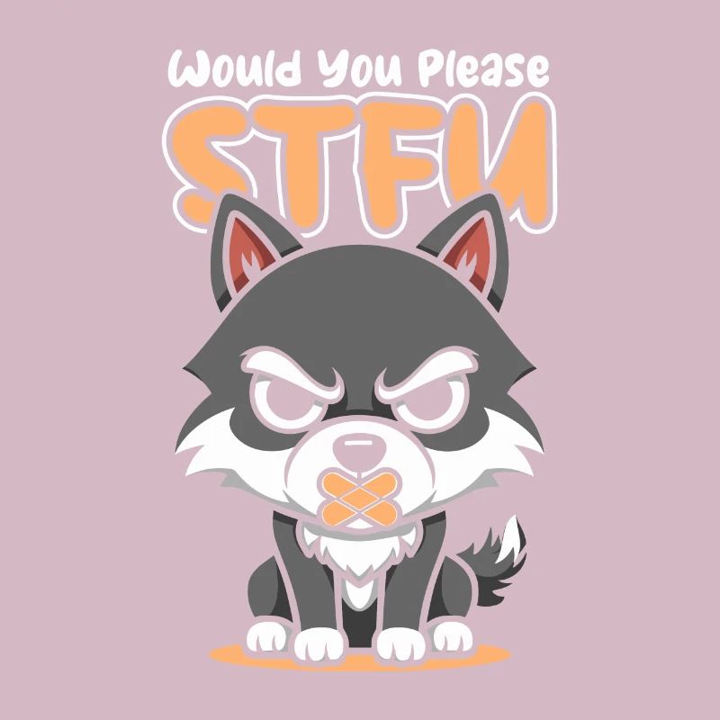 Wolf Stfu Would You Please Shut Up