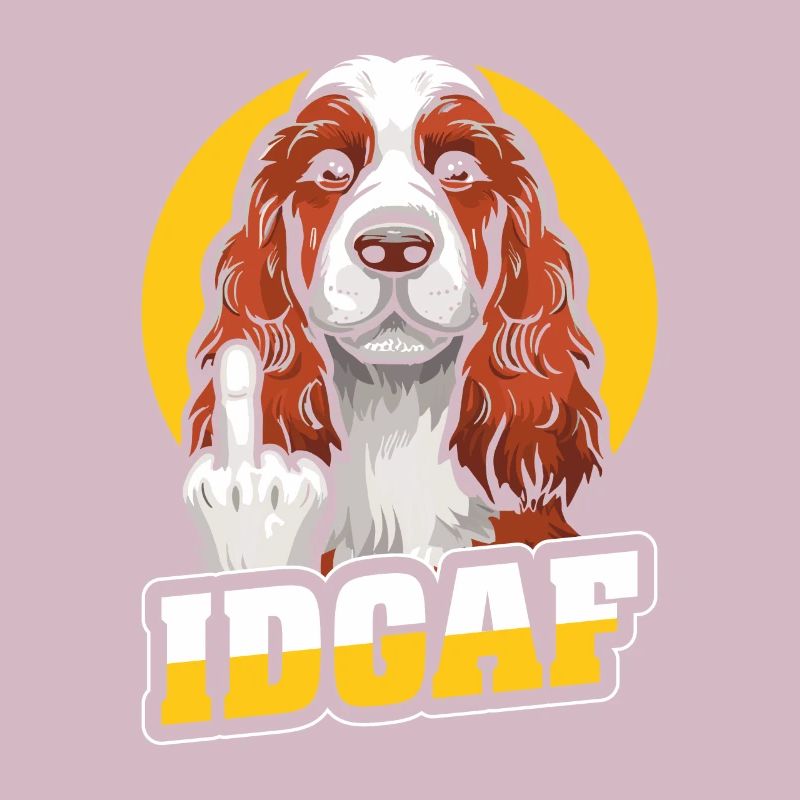Cocker Spaniel Idgaf