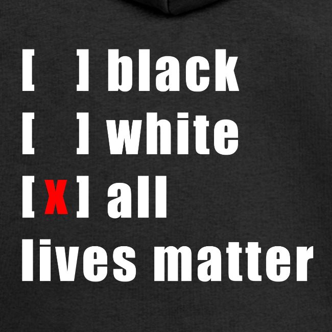 ALL LIVES MATTER