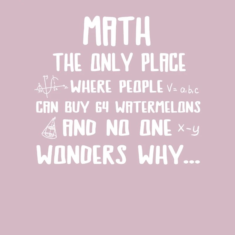 Mathe-Mathe-Mathematiker Geschenk