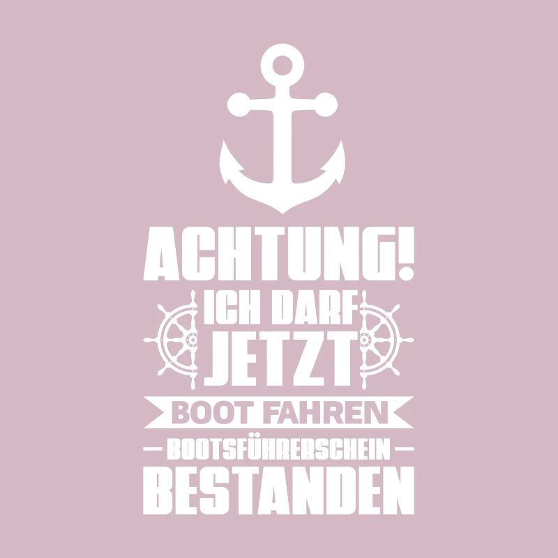 Boot Bootsführerschein Bootsfahrer Geschenk
