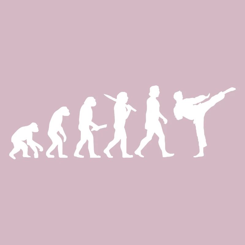 Evolution Karate Kampfsport Kick Karateka Geschenk