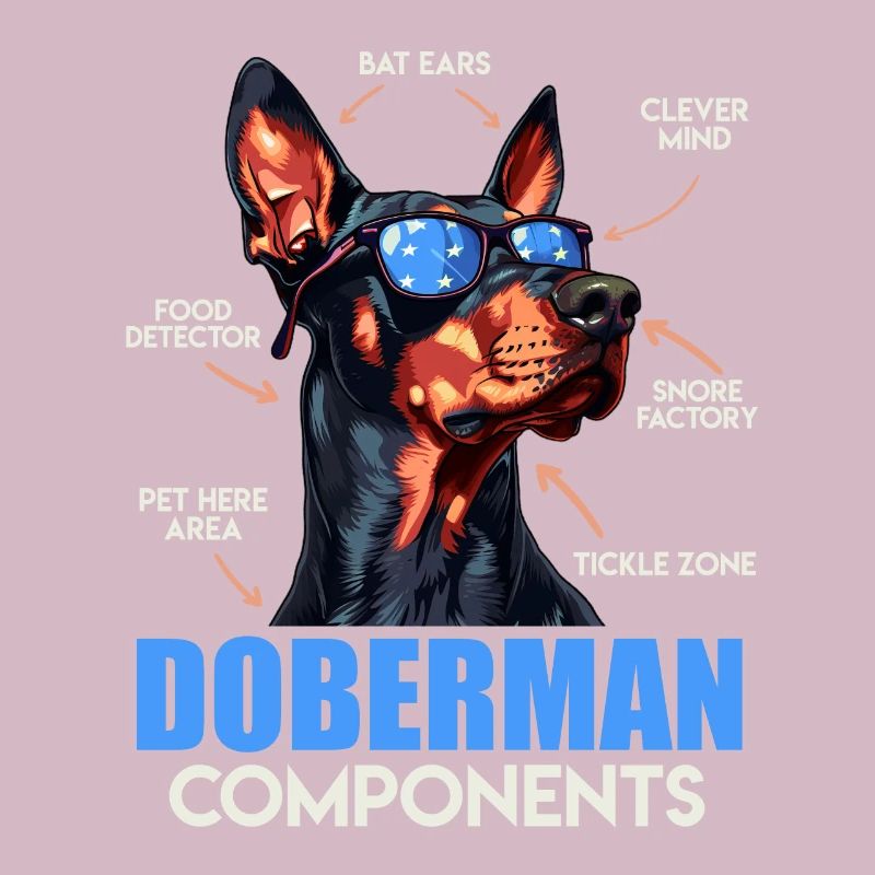 COMPOSANTS DU DOBERMANN Anatomie Doberman