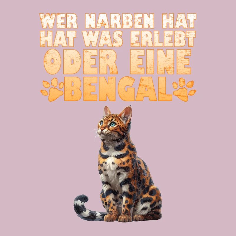 Bengalkatze WER NARBEN HAT HAT WAS ERLEBT ODER