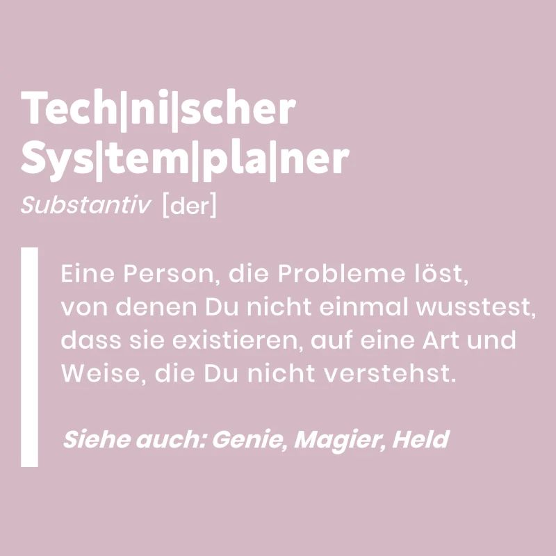 Technischer Systemplaner Definition für Handwerker