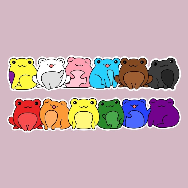 Fierté Progrès FlagFrog Egalité