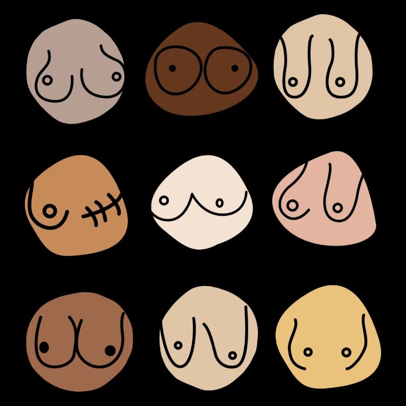 Boobs same but different