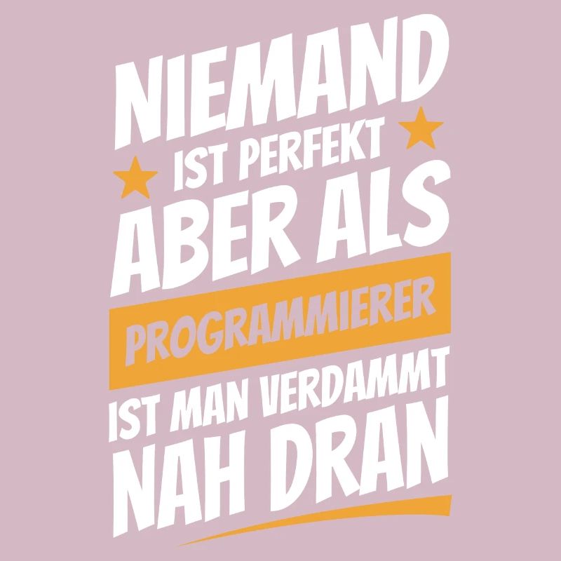 Niemand ist perfekt - Programmierer - Spruch
