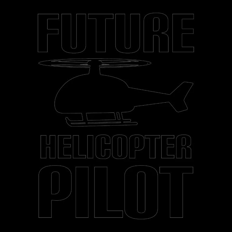 Future Helicopter Pilot Familie Kinder Piloten