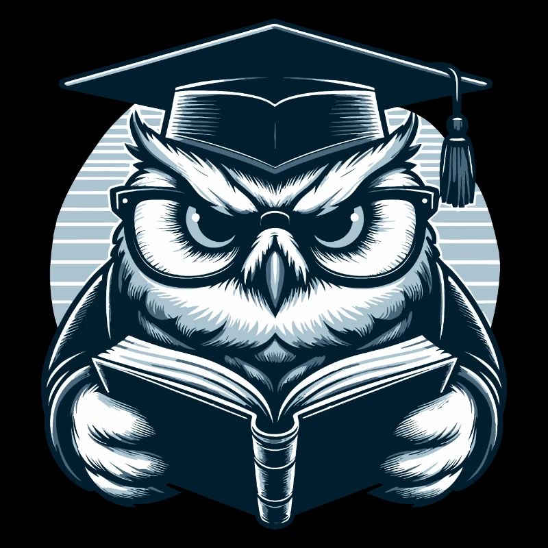 Hibou de lecture