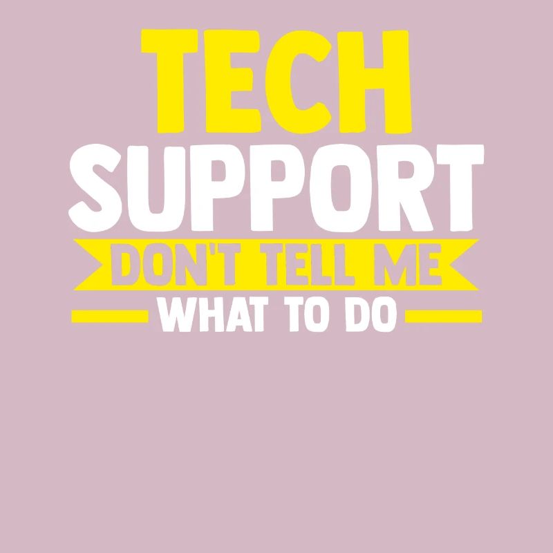 Technischer Support Geek IT Geschenk