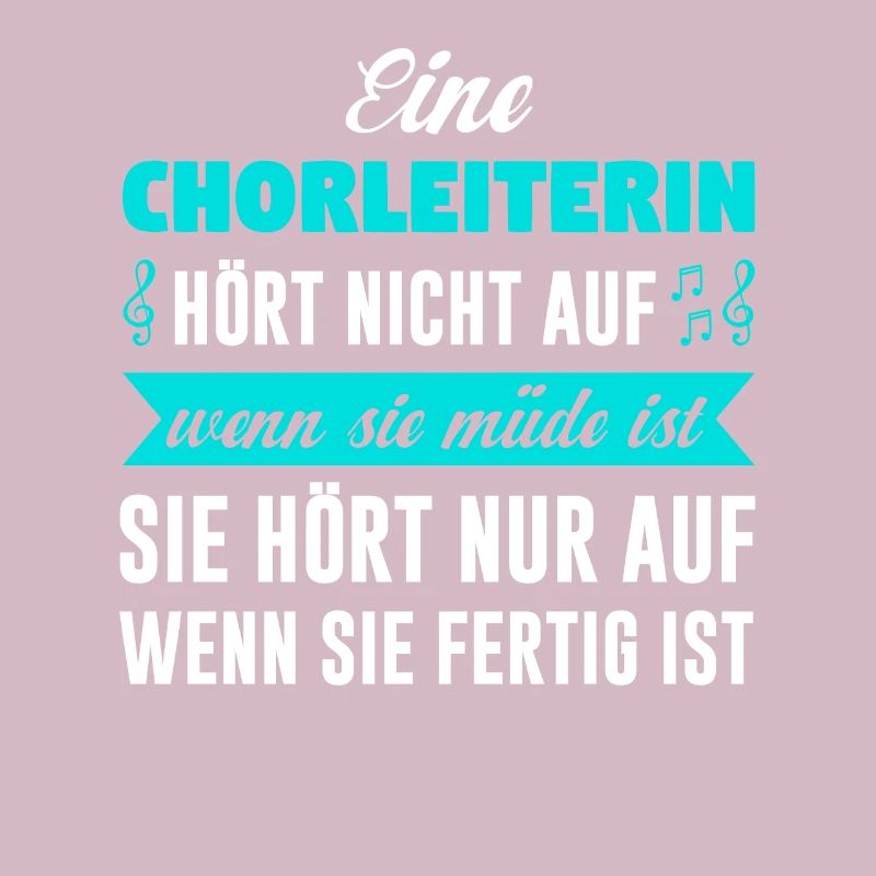 Chorleiterin Beruf Musiker Geschenk