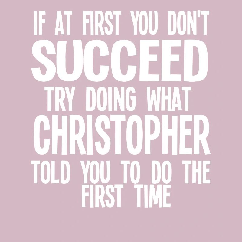 Vorname Christopher Name Christopher Geschenk