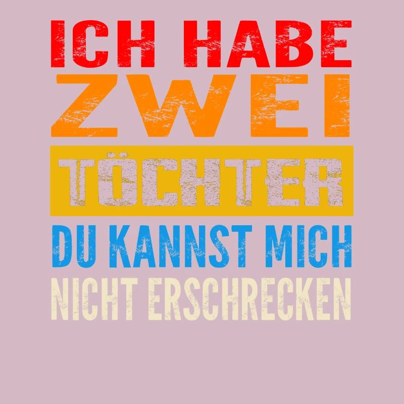 Papa 2 Töchter Töchter Geschenk