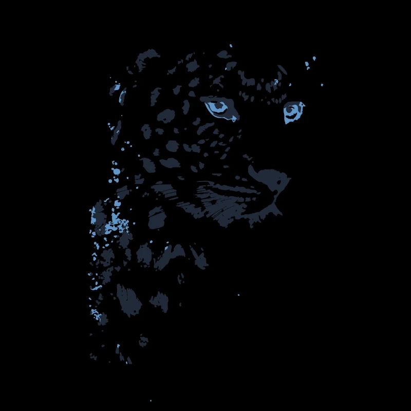 leopard, katze, wildkatze, malerei,zeichnung