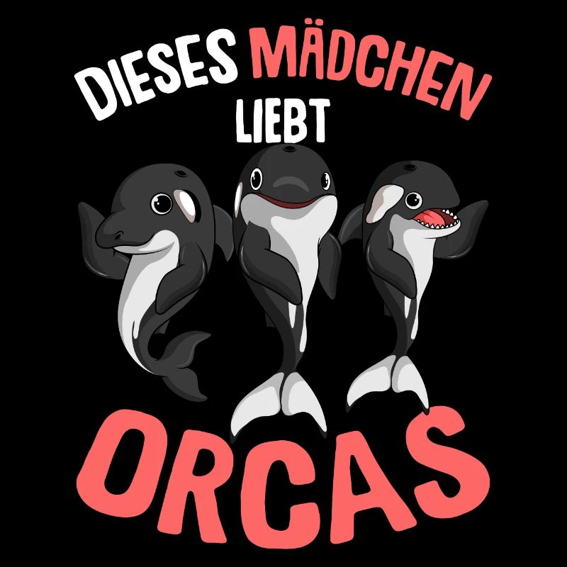 Orca Mädchen Wal Schwertwal Killerwal Kinder